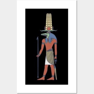 Sobek - Crocodile God - Corn Deity Posters and Art